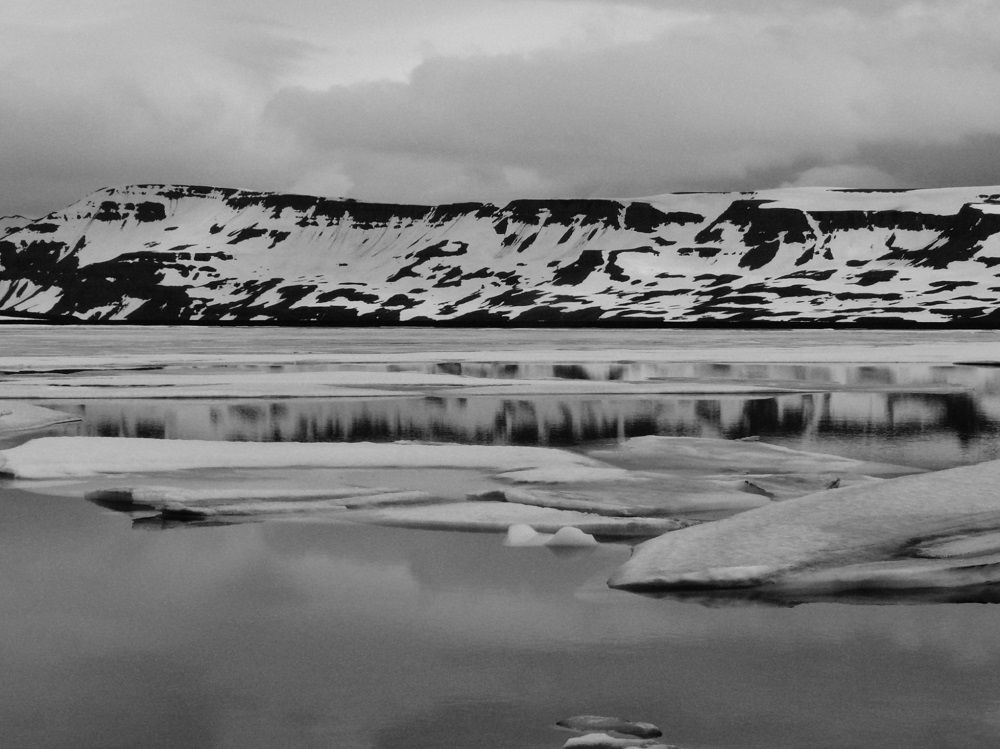 Clouds Ice Reflections I - small